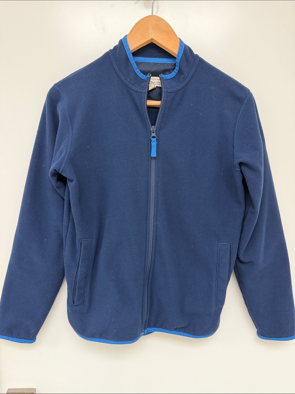 MEC Youth Navy Blue Full-Zip Fleece Jacket